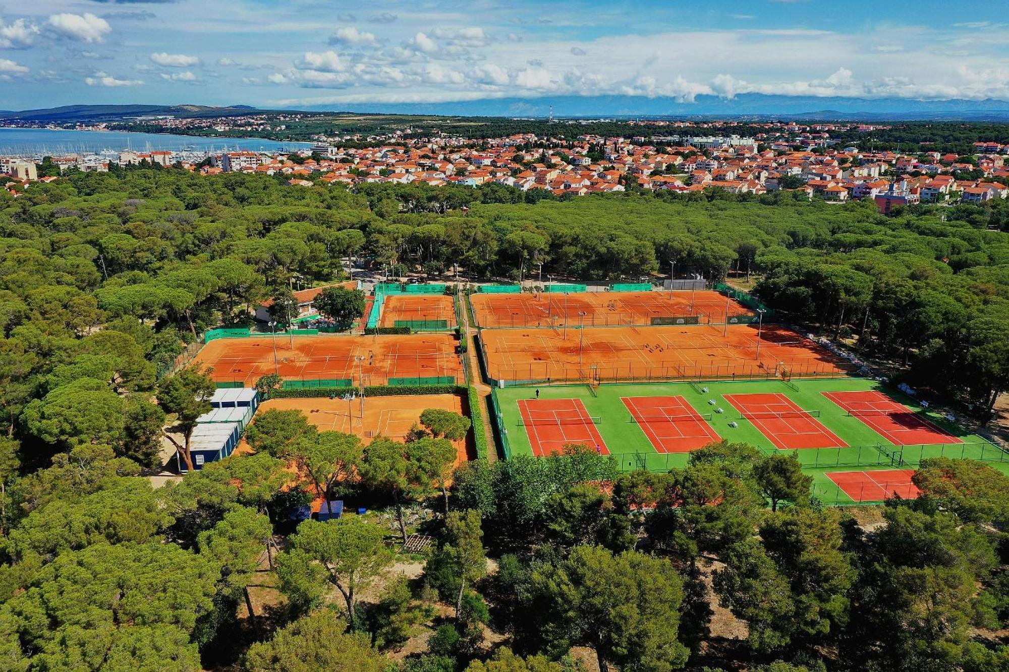 Camping Park Soline Mobile Homes Biograd Na Moru Buitenkant foto