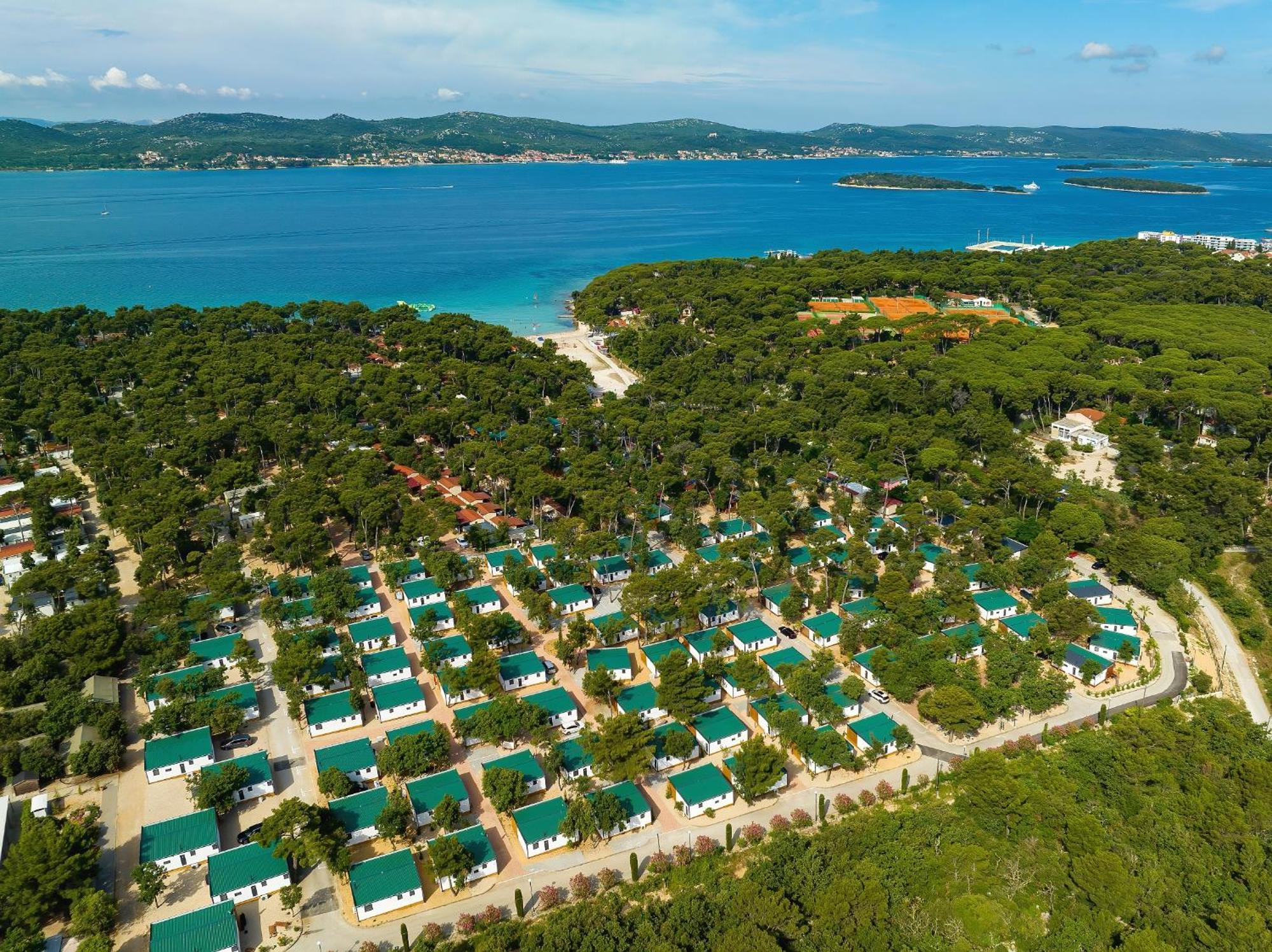 Camping Park Soline Mobile Homes Biograd Na Moru Buitenkant foto