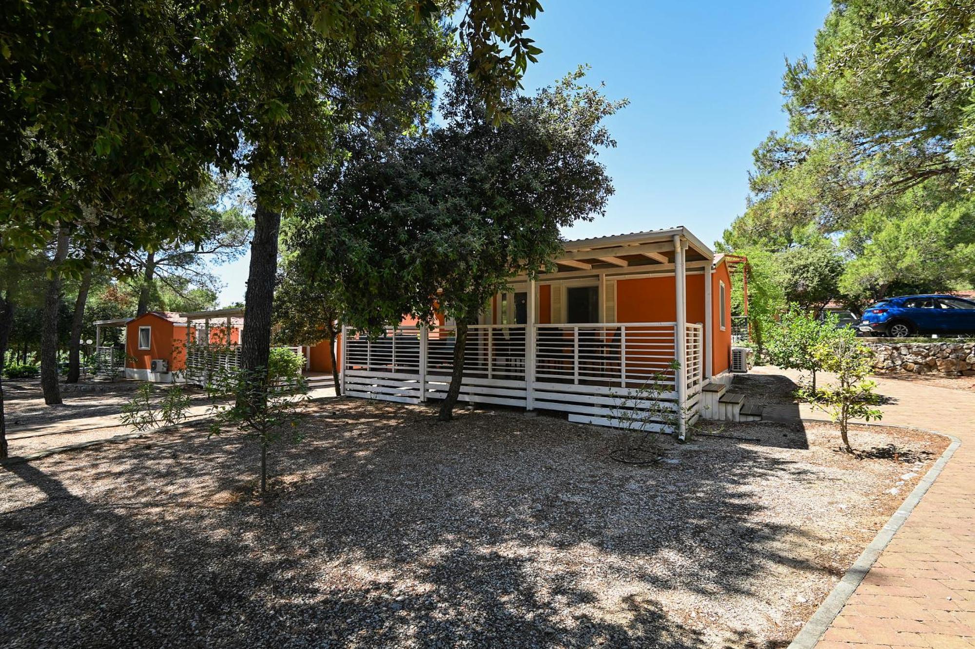 Camping Park Soline Mobile Homes Biograd Na Moru Buitenkant foto