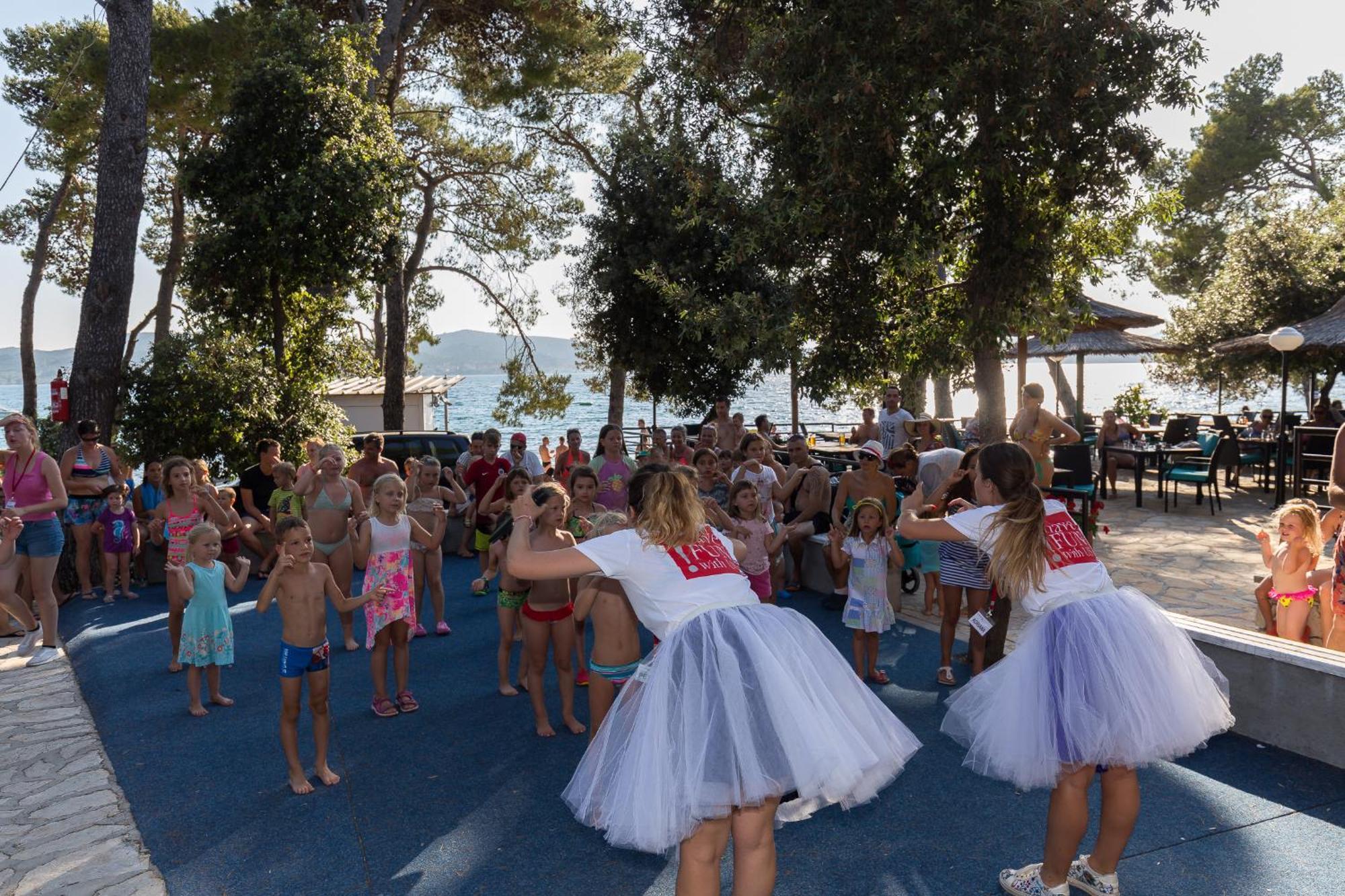 Camping Park Soline Mobile Homes Biograd Na Moru Buitenkant foto