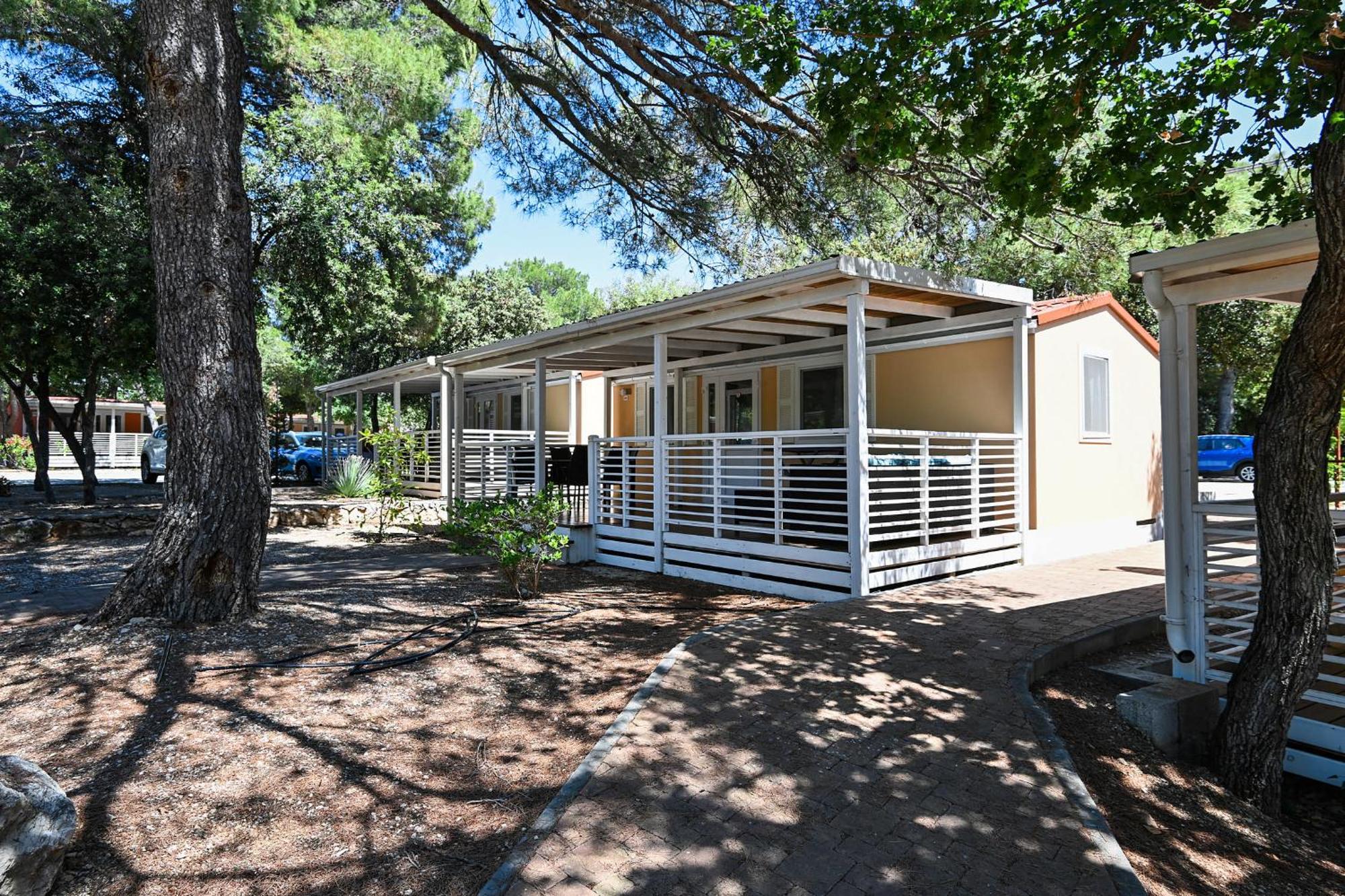 Camping Park Soline Mobile Homes Biograd Na Moru Buitenkant foto