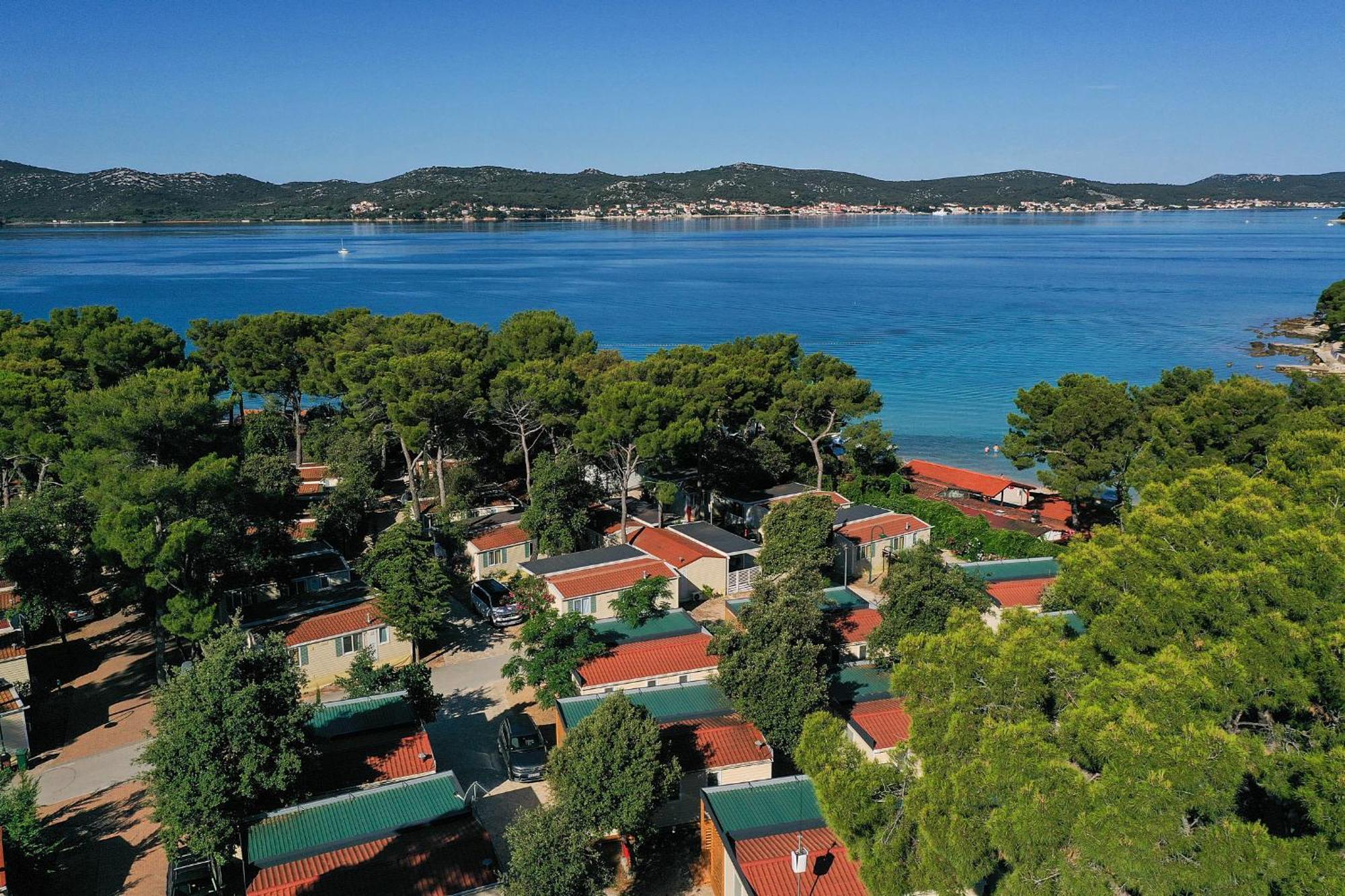 Camping Park Soline Mobile Homes Biograd Na Moru Buitenkant foto