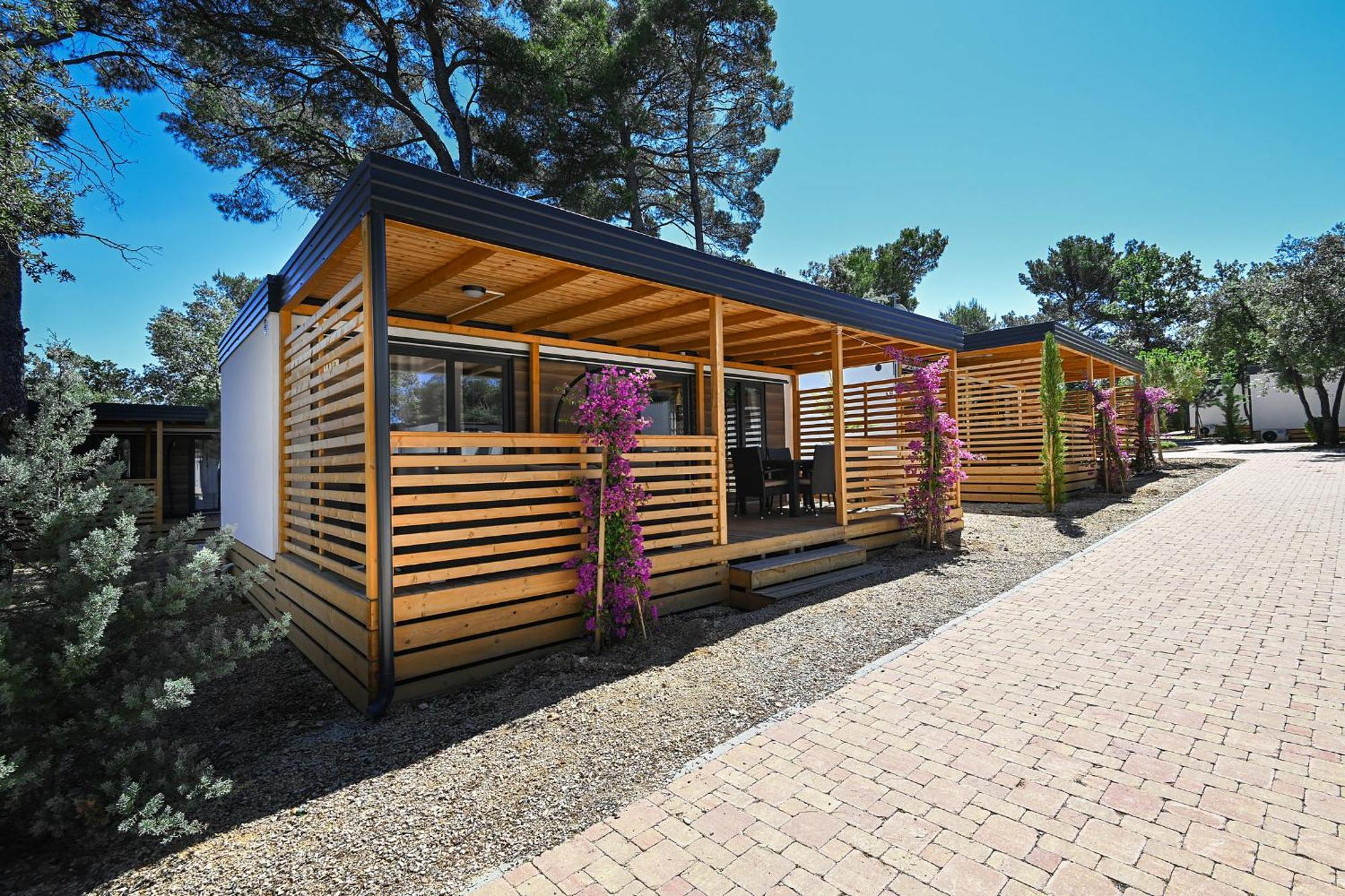 Camping Park Soline Mobile Homes Biograd Na Moru Buitenkant foto