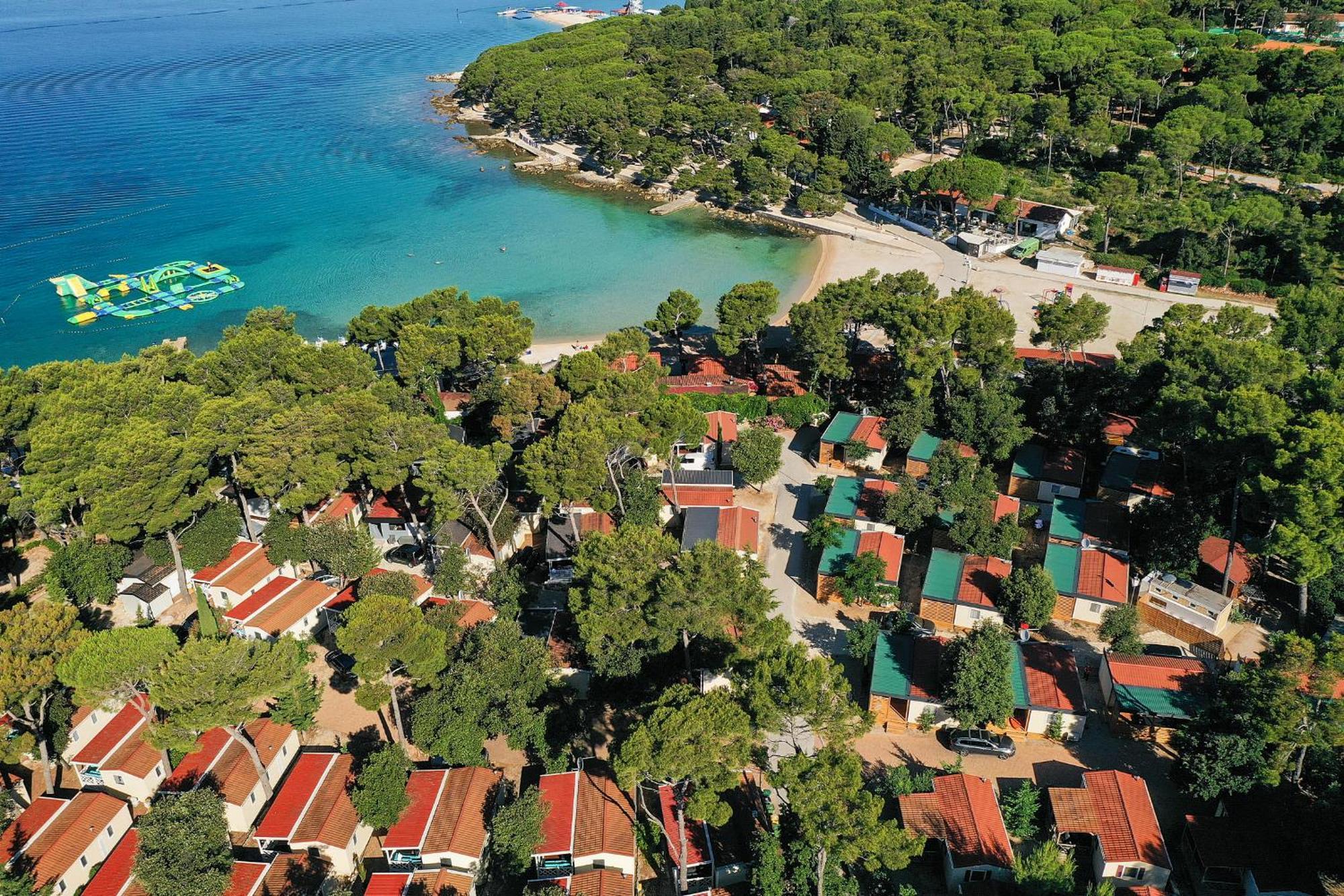 Camping Park Soline Mobile Homes Biograd Na Moru Buitenkant foto