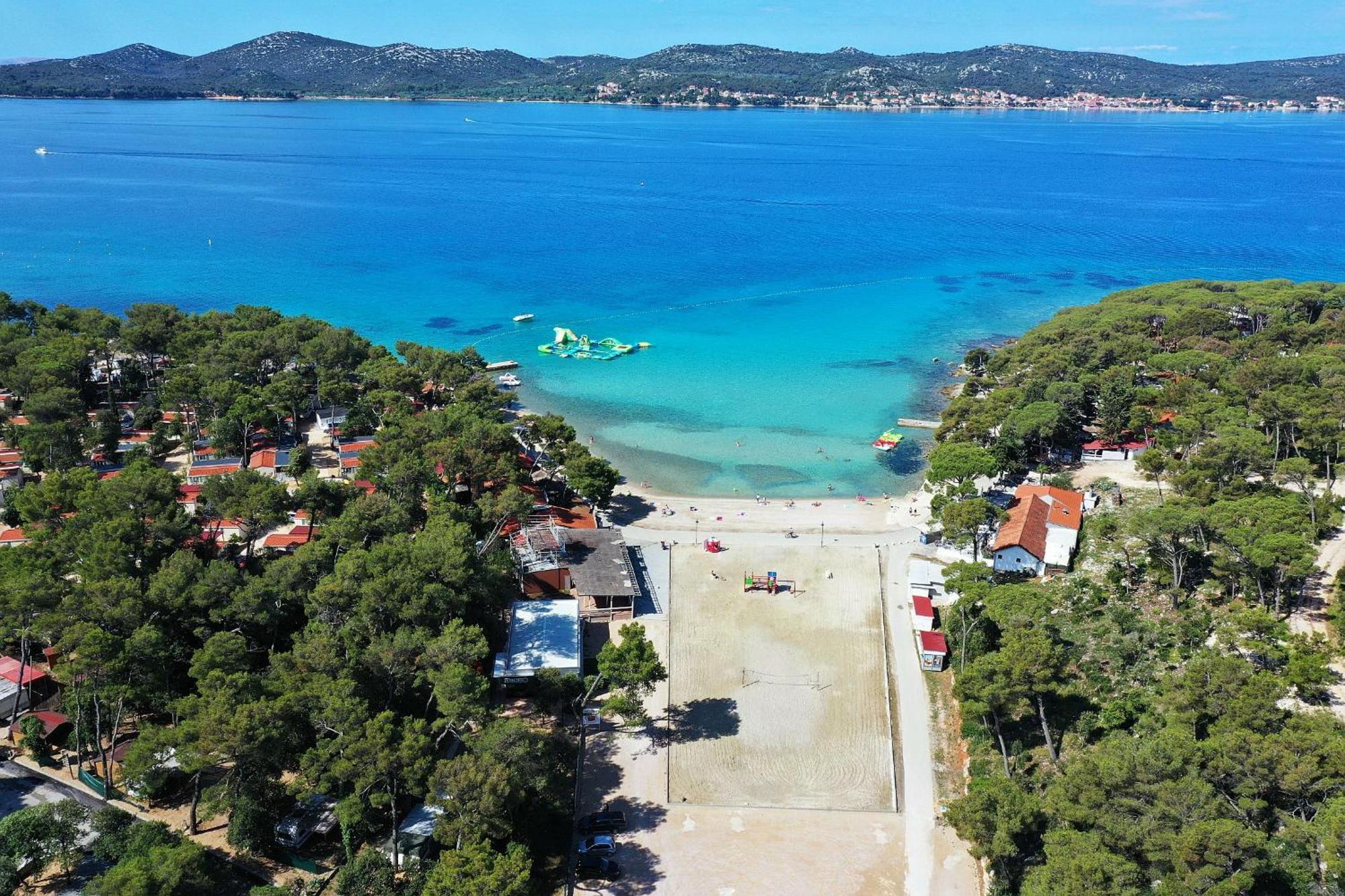 Camping Park Soline Mobile Homes Biograd Na Moru Buitenkant foto