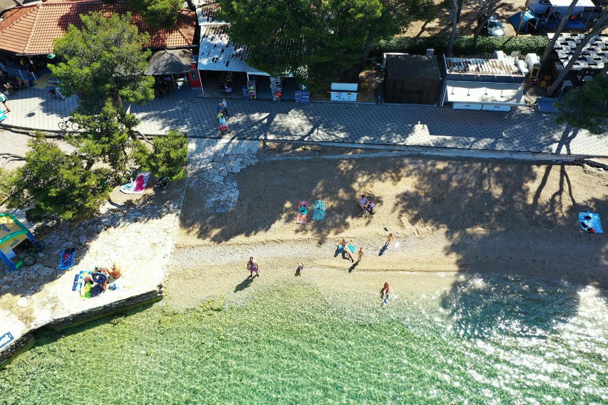 Camping Park Soline Mobile Homes Biograd Na Moru Buitenkant foto