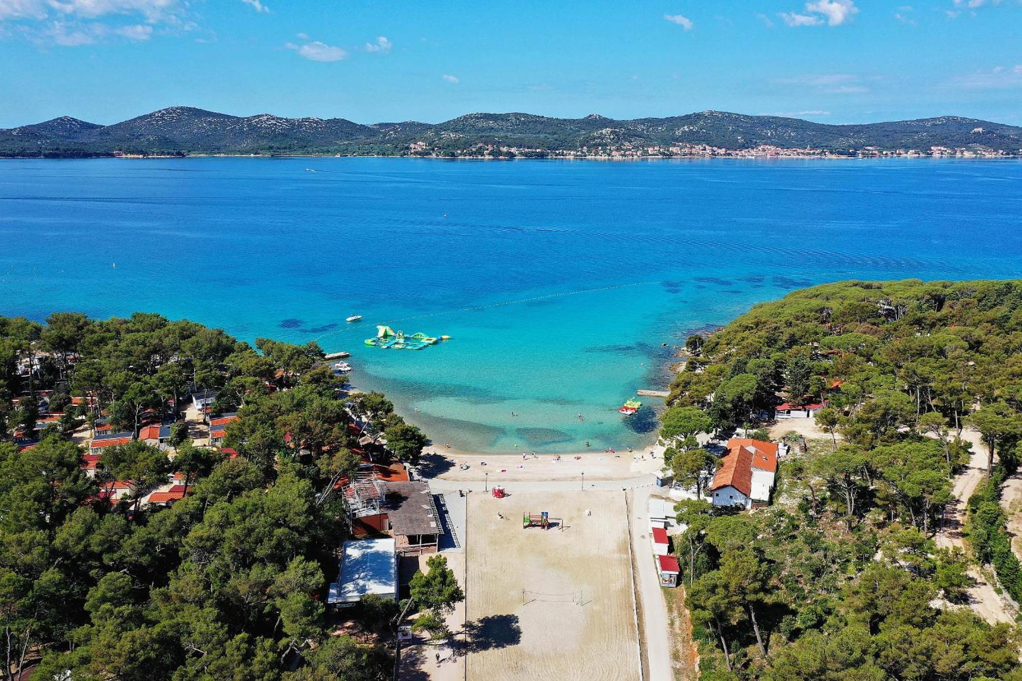 Camping Park Soline Mobile Homes Biograd Na Moru Buitenkant foto