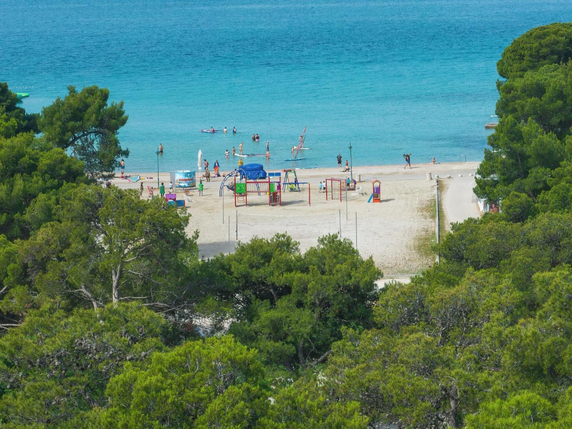 Camping Park Soline Mobile Homes Biograd Na Moru Buitenkant foto